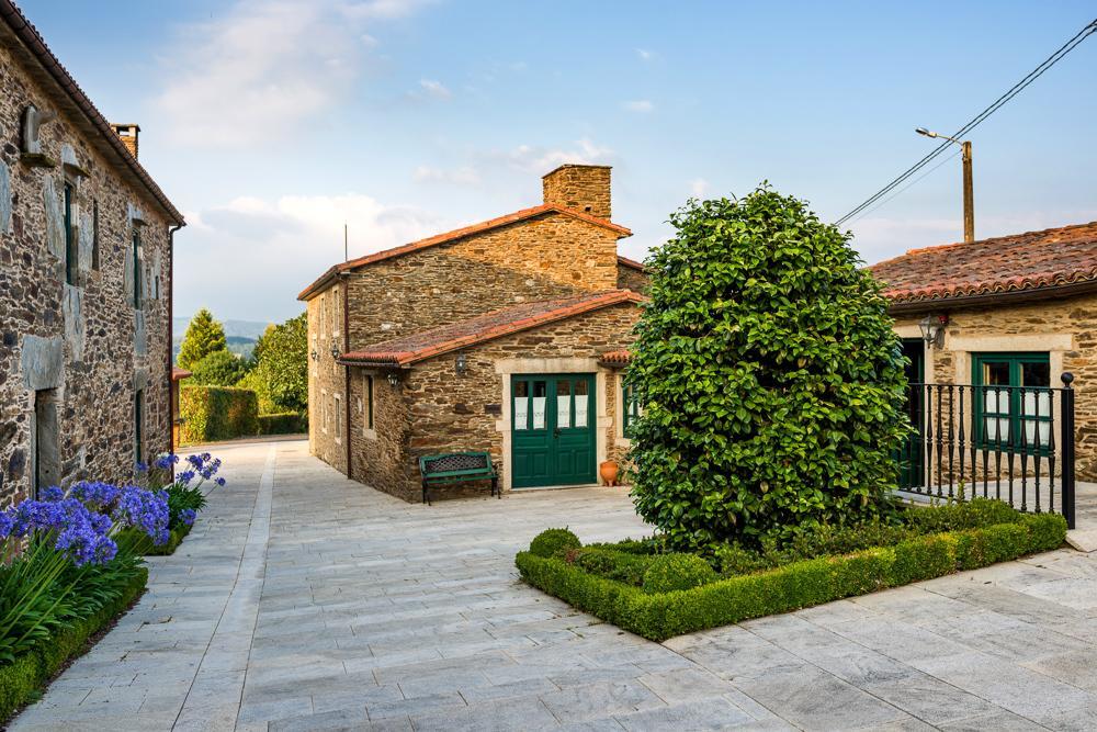 Pazo Santa Maria Hotel Arzúa Kültér fotó