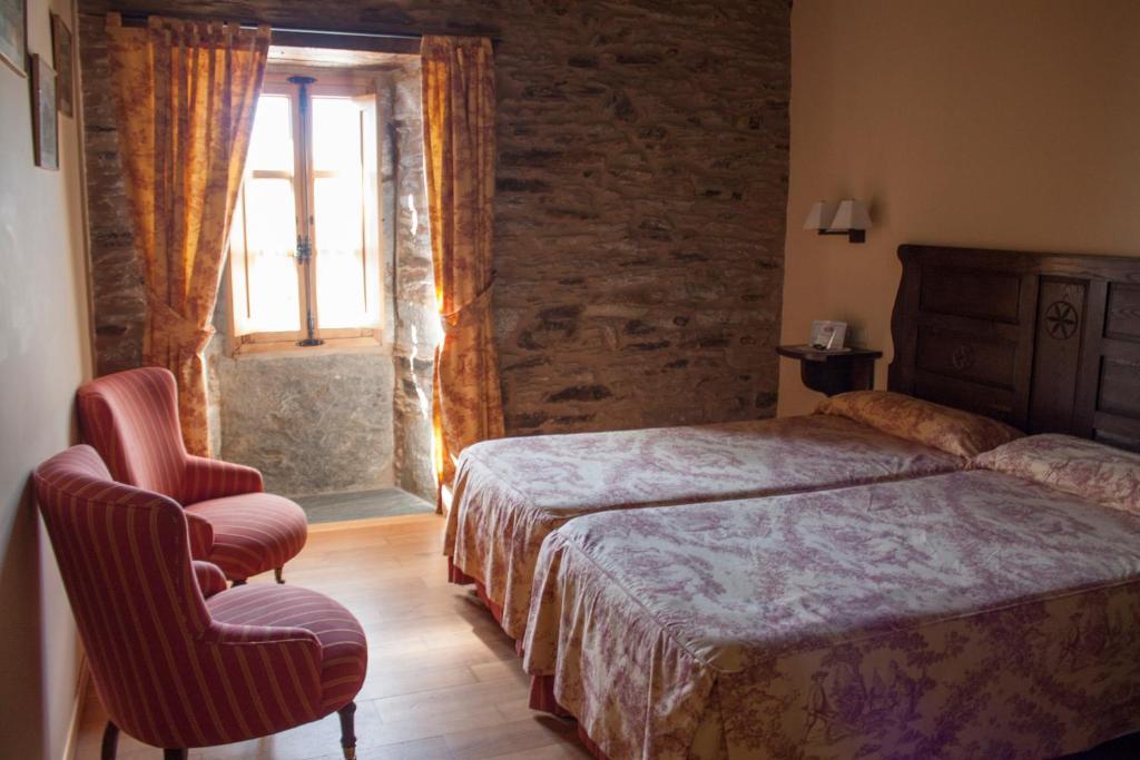 Pazo Santa Maria Hotel Arzúa Szoba fotó